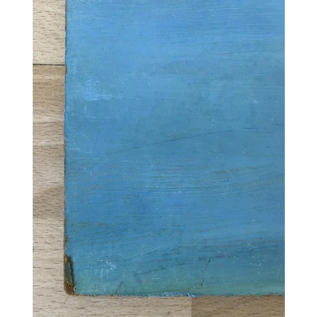 Armand Marie Guérin, Piles of Yellow Sand, Paris, Oil on Wood, 1970s For Sale - Image 9 of 13