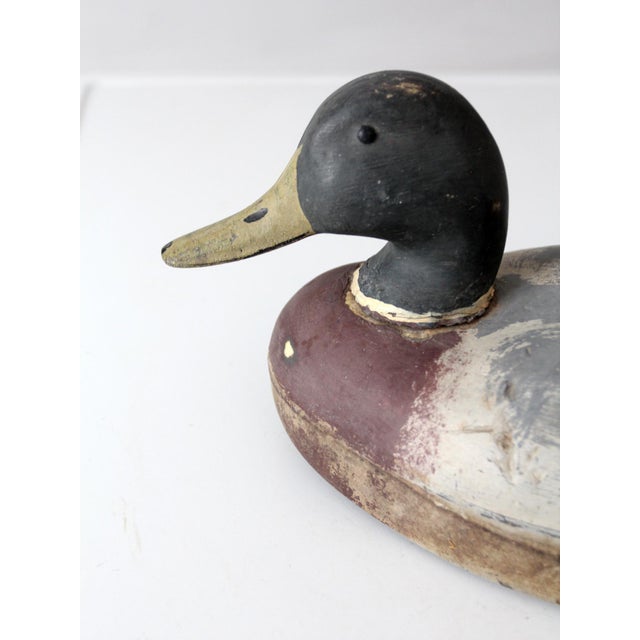 Vintage Mallard Duck Decoy by Decoys Unlimited For Sale - Image 9 of 13