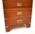 Wood Antique Military Campaign Style Chest of Drawers, 1930 For Sale - Image 7 of 8
