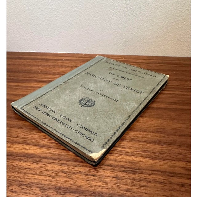 Eclectic English Classics Hardcover Textbook The Comedy of the Merchant of Venice by William Shakespeare Published by...