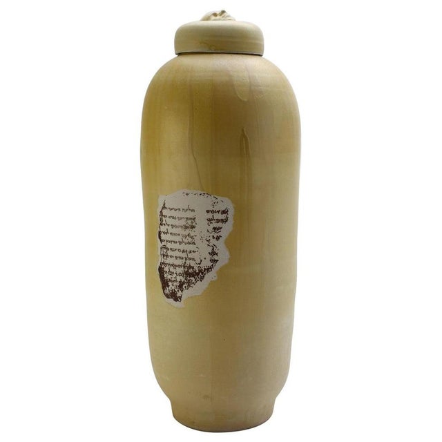 Scroll Jar by Caspi Ceramics Nl For Sale - Image 11 of 11