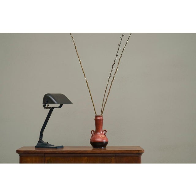 Patinated Desk Lamp from Erpe, 1920s For Sale - Image 6 of 13