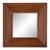 Vintage Monumental Pencil Reed Mirror For Sale