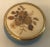 Mid 20th Century Vintage Blue Porcelain Trinket Box With Dried Botanical Top For Sale - Image 5 of 5