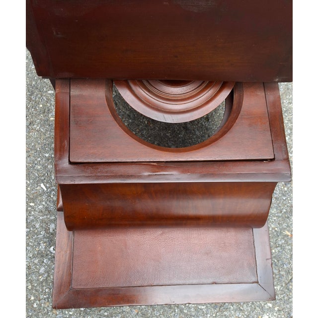 Regency Mahogany and Leather Inset Library / Bed Steps, Circa 1860s For Sale - Image 11 of 11