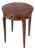 Archer 20 in. W Round Burl Wood 1 Drawer Side Table, Traditional Burl For Sale