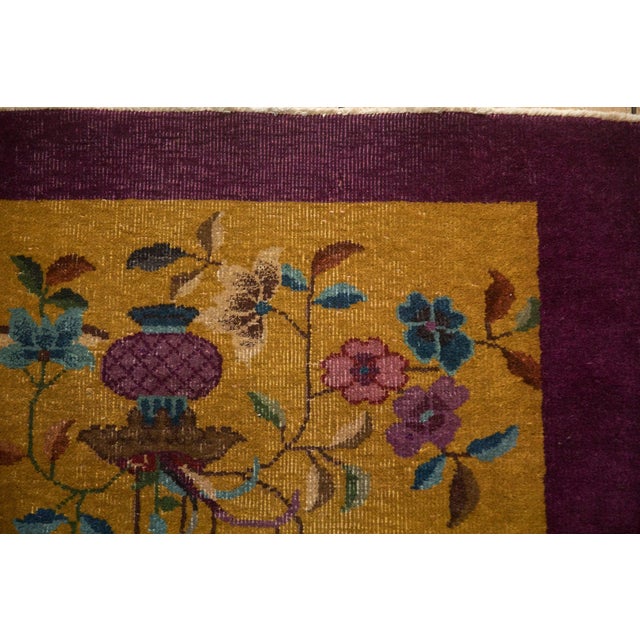 Vintage Nichols Art Deco Rug 2'6" X 4'3" For Sale - Image 9 of 10