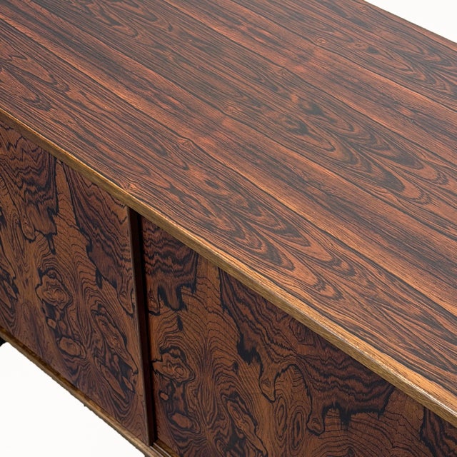 Vintage Danish Rosewood Cabinet For Sale In Seattle - Image 6 of 7