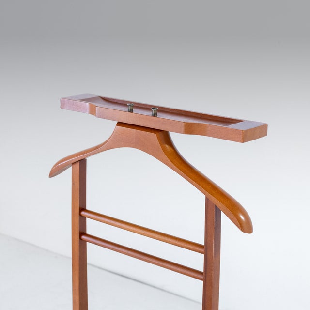 1950s Vintage Mid-Century Italian Dressboy Valet Stand from Reguitti, 1950s For Sale - Image 5 of 18