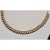 Vintage Rasner Italian 14k Solid Gold Swirl Links Chain Collar Stacking Necklace For Sale - Image 10 of 11