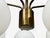Danish Modern, Pendant Light, Brass, Opal Glass, Denmark, 1970s For Sale - Image 11 of 11