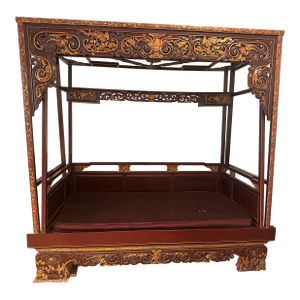 1940s Chinese Wedding Bed