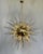 Brass 21st Century Puntali Sputnik Chandelier by Fabio LTD For Sale - Image 8 of 8