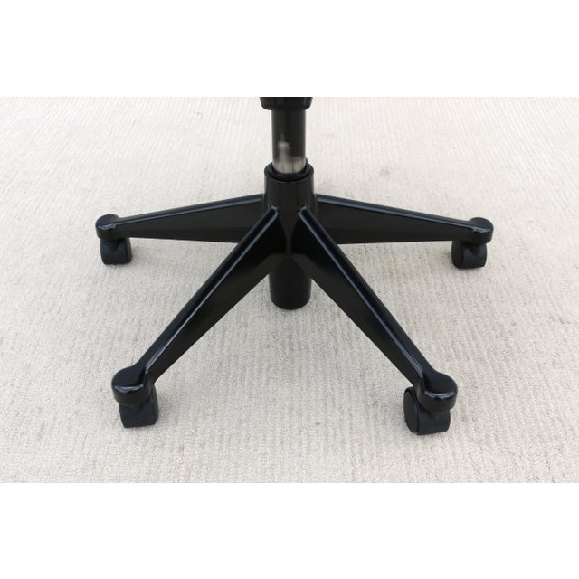 Herman Miller Equa 2 Ergonomic Swivel Task Chair in Black Fabric, Adjustable For Sale - Image 16 of 18