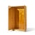 Wood Milo Baughman for Thayer Coggin Mid Century Birdseye Maple and Brass Armoire Dresser For Sale - Image 7 of 7