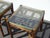 1970s Pair of Vintage McGuire Brown Bamboo Rattan End Tables ~ Side Table For Sale - Image 5 of 17