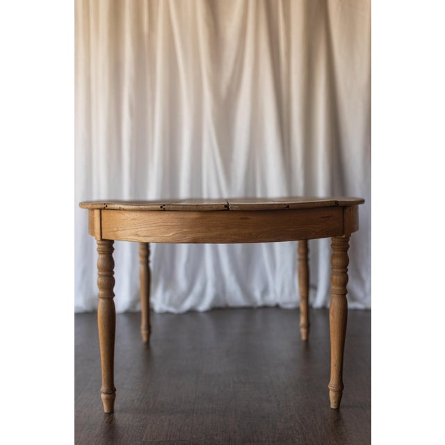 Early 20th Century Pine Louis Phillpe Oval Table For Sale - Image 9 of 14