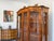 Brown Baroque Style Display Cabinet in Inlaid Walnut, 1980s For Sale - Image 8 of 14
