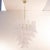 Petal Suspension Chandelier in Murano Glass, Italy For Sale - Image 6 of 11