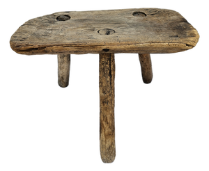 Primitive Milking Stool -Decorative