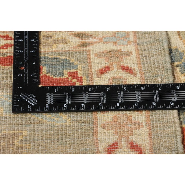 Persian Sultanabad Rug Runner - 03'05 X 18'11. For Sale In Dallas - Image 6 of 9