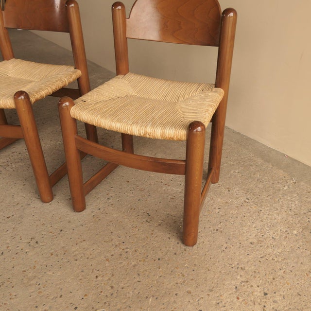 Rush Dining Chairs from Padova, Set of 4 For Sale - Image 11 of 17