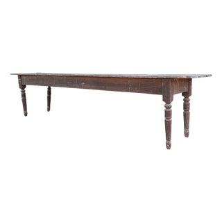 Antique French Farmhouse Table, 1800s For Sale