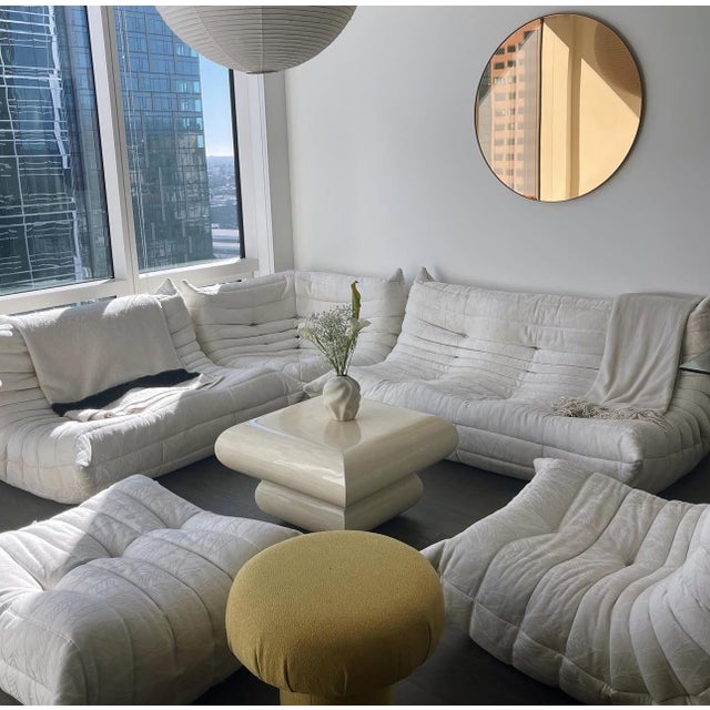 1970s 1970s Mid-Century Modern Karl Springer Style Tessellated Square Coffee Table For Sale - Image 5 of 5