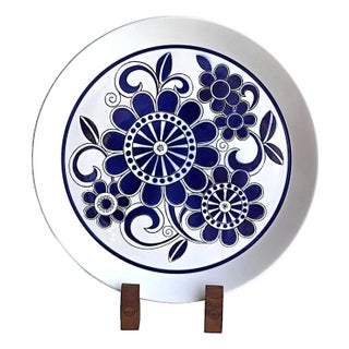 1970s Mikasa Sea Isle 12" Chop/Serving Platter For Sale