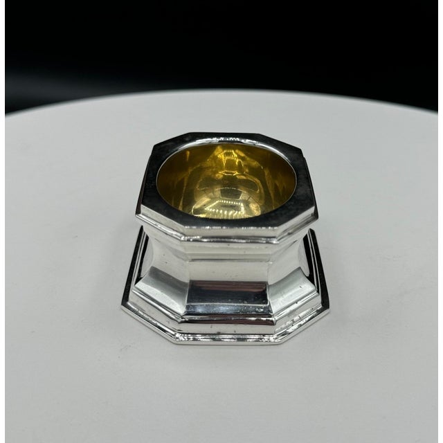 Traditional Sterling Silver, Tiffany & Co Silver Salts - Set of 4 For Sale - Image 3 of 12