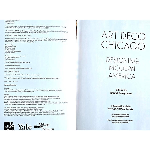 2018 Design Book, "Art Deco Chicago Designing Modern America", Edited by Robert Bruegmann For Sale - Image 16 of 16
