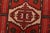 Textile Zanjan Runner 3’8” X 9’7” Red Wool Vintage Tribal Hand-Knotted Oriental Rug For Sale - Image 7 of 14