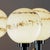 Metal 5-Light Chandelier in Chrome with Hand-Painted Glass Lamp Shades by Gaetano Sciolari, Italy, 1960s For Sale - Image 7 of 13