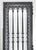 French style entry double doors made of wrought iron with a Greek key frame design and an ornate relief panel. The...