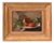 Auguste Aridas, Small Still Life with Pomegranate, 19th Century, Oil on Canvas, Framed For Sale