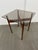 Mid 20th Century Teak + Glass Side Table For Sale - Image 12 of 12