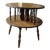 1970s Vintage Baumritter Ethan Allen 2 Tier Drum Accent Table For Sale