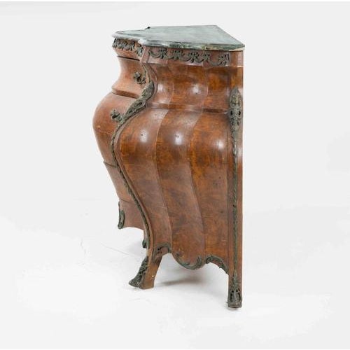 Continental Rococo-Style Three-Piece Chest of Drawers Set, Late 19th Century, Set of 3 For Sale - Image 9 of 17