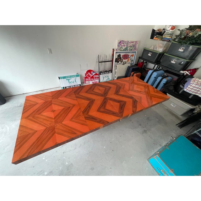 1980s 1980s Dining Table Styled Like Milo Baughman, for Thayer Coggin. With Matching Sideboard/Credenza. For Sale - Image 5 of 10