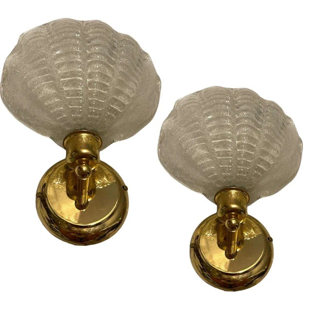 Murano Glass Sconces, 1970s, Set of 2 For Sale - Image 10 of 10