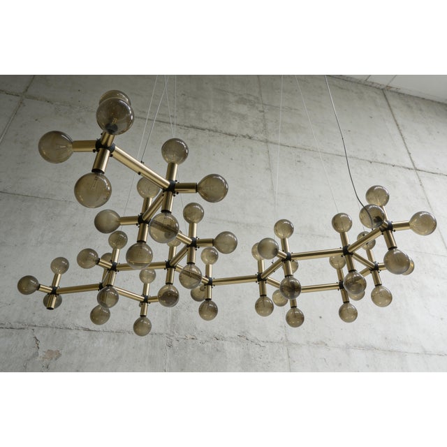 Atomic Ceiling Lamp by Haussmann for Swisslamps International, 1960s For Sale - Image 15 of 16