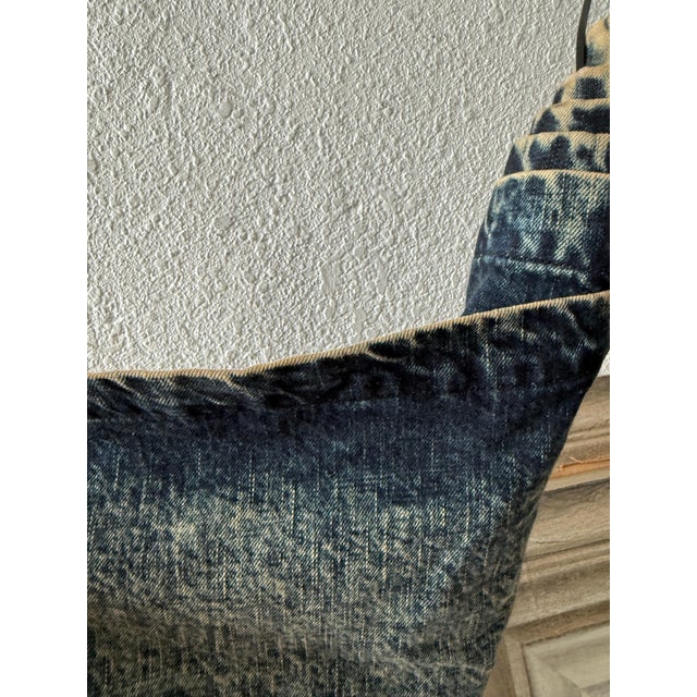 Sterling Ruby, Sterling Ruby American Flag Denim Chianti Flag Tapestry Wall Hanging Pop Art, 2015 For Sale - Image 4 of 13