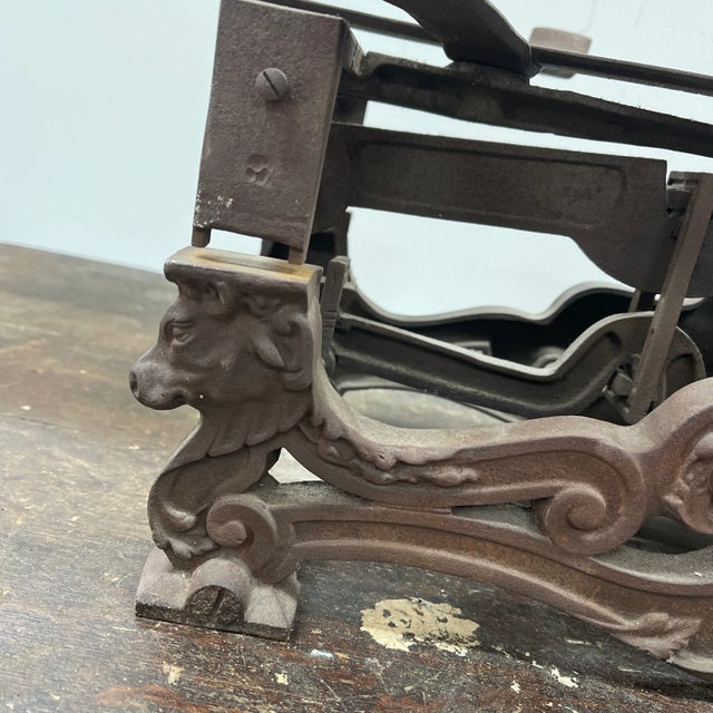 French Country Late 19th Century French Butcher Scale For Sale - Image 3 of 13
