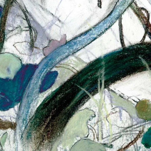 Contemporary "The Garden Which No One Had Been Into for Ten Years" Cici Suen Original Mixed-Media Painting From the Secret Garden Collection For Sale - Image 3 of 3