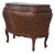 Italian Marquetry Continental Walnut Commode For Sale