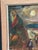 Lars Niklasson, Landscape with Figures, 1960s, Oil Painting on Panel, Framed For Sale - Image 12 of 18