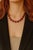 Bochic “Capri” Vintage Ruby & Diamond Necklace & Earring Set 18K Gold & Silver For Sale In New York - Image 6 of 8