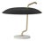 Black Reflector and Brass Structure Model 537 Lamp with Marble by Gino Sarfatti for Astep For Sale