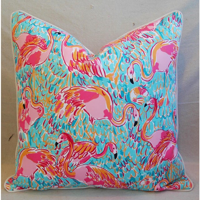 24" X 24" Lilly Pulitzer-Inspired/Style Tropical Pink ...