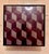 Beautiful handcrafted wooden box with red velvet interior. Gorgeous hexagon design in a classic gray/purple and black...
